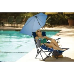 Sport-Brella Portable Recliner Chair - Midnight Blue -OUTSUNNY Shop GUEST 45026890 0f79 4ec9 806a 9ee30cb1defb