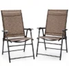 Costway 2PCS Outdoor Patio Folding Chair Camping Portable Lawn Garden W/Armrest -OUTSUNNY Shop GUEST 456b358f a945 426d 9e7d 13e52e120e9c