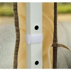 Outsunny 10' X 10' Pop Up Canopy Tent With Breathable Mesh Sidewalls, Easy Height Adjustable, Easy Transport Carrying Bag For Backyard Garden Patio -OUTSUNNY Shop GUEST 475915a6 7f94 4bd6 b3e4 18115efb014b