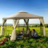 Costway Outdoor 10'x10' Gazebo Canopy Shelter Awning Tent Patio Screw-free Structure Garden 1 Costway Outdoor 10'x10' Gazebo Canopy Shelter Awning Tent Patio Screw-free Structure Garden -OUTSUNNY Shop GUEST 47f6499c 451f 4376 ac61 1596ac712942