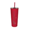 NHL Detroit Redwings 24oz Skinny Tumbler With Straw