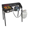Camp Chef 2-Explorer Burner Stove With Detachable Legs - Black -OUTSUNNY Shop GUEST 48c9c64c 8d39 4852 9adf 731c0b43593b