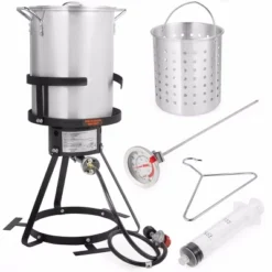 Barton 30QT Turkey Deep Fryer Pot Boiling Seafood Cajun Lid Propane Gas Stove Burner W/ Stand -OUTSUNNY Shop GUEST 4954d74f 2792 4580 b3c4 2ffa334c12e8