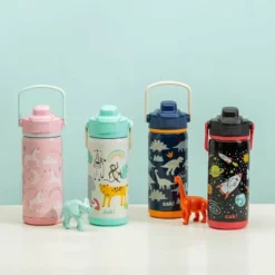 Zak Designs Antimicrobial 14oz Stainless Steel Double Wall Vacuum Beacon Water Bottle -OUTSUNNY Shop GUEST 4a0eca32 8571 4981 830f 1cefc58a5910