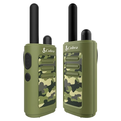 Cobra HE150 B - Kid Friendly Walkie Talkies - 16-Mile Range Two-Way Radio Set, 2-Pack - Green 3 Cobra HE150 B - Kid Friendly Walkie Talkies - 16-Mile Range Two-Way Radio Set, 2-Pack - Green