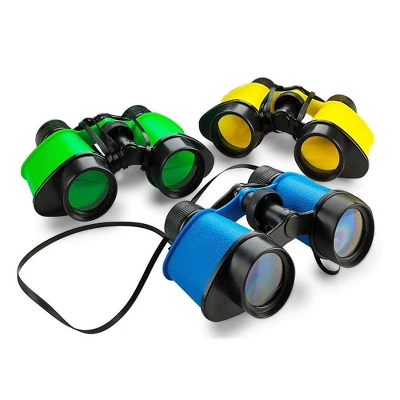Kicko 3.5" X 5" Binoculars Toy For Bird Watching And Jungle Pretend Play- Pack 12 3 Kicko 3.5" X 5" Binoculars Toy For Bird Watching And Jungle Pretend Play- Pack 12