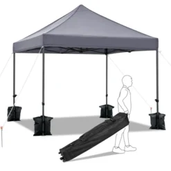 Yaheetech Pop-up Waterproof Canopy 10'x10' 26 Yaheetech Pop-up Waterproof Canopy 10'x10' -OUTSUNNY Shop GUEST 4edf247c 27ca 49c3 bc37 da78dee840fa