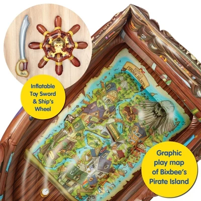 Bixbee Pirate Ship Inflatable 4 Bixbee Pirate Ship Inflatable - Image 2