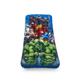 Living IQ Inflatable Jr Twin Portable Small Travel Size Kids Toddler Sleeping Blow Up Air Bed Mattress, Marvel Avengers -OUTSUNNY Shop GUEST 50e6e185 0110 4c3f 8e32 9b2b1b7542b4
