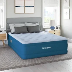 Beautyrest Comfort Plus 18" Anti-Microbial Air Mattress With Pump - Queen -OUTSUNNY Shop GUEST 52495558 dcb6 49fd 8b01 b74aef948133