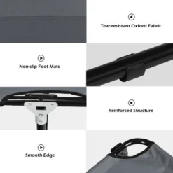 Costway Portable Camping Cot Outdoor Folding Sleeping Bed For Traveling Hiking -OUTSUNNY Shop GUEST 53647482 a480 4175 89b0 5b9414ec21a3