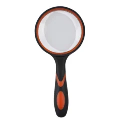 Insten Large Magnifying Glass 75 Mm Lens, 7X Handheld Magnifier For Reading, Orange -OUTSUNNY Shop GUEST 53f1426f 42d8 4a6c a81a beed2b122994
