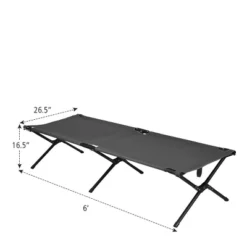 Costway Folding Camping Cot & Bed Heavy-Duty For Adults Kids W/ Carrying Bag 300LBS Grey 14 Costway Folding Camping Cot & Bed Heavy-Duty For Adults Kids W/ Carrying Bag 300LBS Grey -OUTSUNNY Shop GUEST 53f679bb 8a80 4eeb aef4 f0e02716c7be
