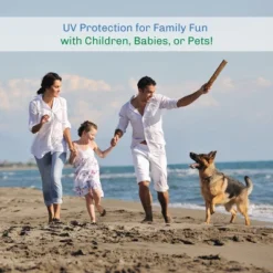 Beach Tent Sun Shelter - Sport Umbrella With UV Protection, Zip Up Porch For Privacy, And Carry Bag - Shade For Families By Wakeman Outdoors -OUTSUNNY Shop GUEST 54202f60 6df1 4b06 87ab 41ca79d81989 1