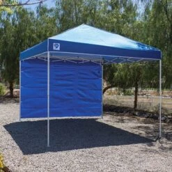 Z-Shade 10 By 10 Foot Everest Instant Straight Leg Canopy Tent Taffeta Sidewall Accessory Only To Provide Protection For Outdoor Events, Blue -OUTSUNNY Shop GUEST 543076aa 45b4 4c21 b0d1 a792fa3c574b