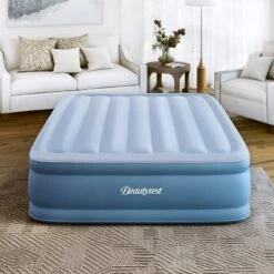 Beautyrest Sensarest 18" Anti-Microbial Air Mattress With Built-In Pump - Queen -OUTSUNNY Shop GUEST 54997ecd d131 48f7 b5d5 1625c718462f