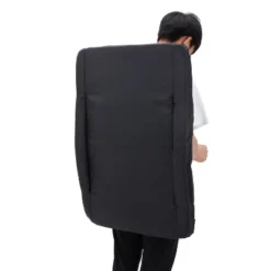 Jomeed 25 Inch Comfortable Padded Foldable Reclining Stadium Seat With 3 Side Pockets, Armrests, And Backpack Style Carry Straps, Black -OUTSUNNY Shop GUEST 5a45fd32 fe1a 4172 952e 4aaabe695615