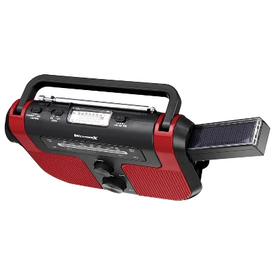 WeatherX WB/AM/FM Solar Charge Radio - Red (WR383R) 9 WeatherX WB/AM/FM Solar Charge Radio - Red (WR383R) - Image 7