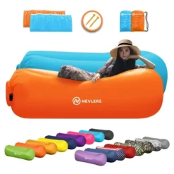 Nevlers Tear-Resistant Inflatable Loungers - Pack Of 2 -OUTSUNNY Shop GUEST 5aba5fcf 54f2 467f 8be9 8455ae8b8a00