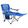 Kamp-Rite Outdoor Folding Tailgate Or Camping Lounge Chair With 2 Cupholders, Side Pocket, And Detachable Footrest, Blue (2 Pack) -OUTSUNNY Shop GUEST 5e5bae08 42ed 4d03 a115 9153ef4c69cd 1