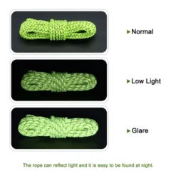 Unique Bargains Tent Rope Polyester Cord Fluorescent Reflective For Outdoor Camping 9 Unique Bargains Tent Rope Polyester Cord Fluorescent Reflective For Outdoor Camping -OUTSUNNY Shop GUEST 6009606e d42f 433f b995 e27e879be210