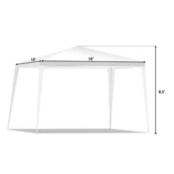 Tangkula Canopy Tent BBQ Shelter Pavilion Folding Gazebo Wedding Party Camping -OUTSUNNY Shop GUEST 60577441 c20a 47a0 8724 804136c8065d