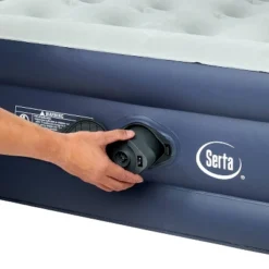 Serta 16" Rechargeable Air Mattress With Electric Pump - Queen -OUTSUNNY Shop GUEST 6128056d d043 4dff 962b cd8cb8ef4c85