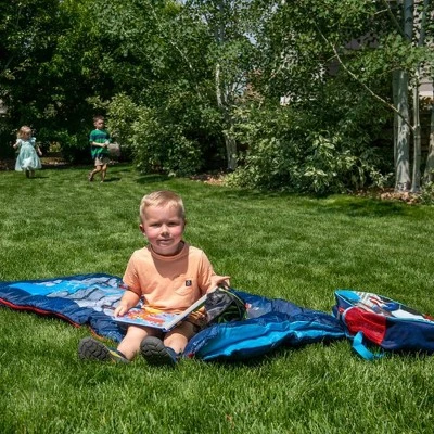 Marvel Spider-Man 50 Degree Overnight Sleeping Bag Kit - 2pc 3 Marvel Spider-Man 50 Degree Overnight Sleeping Bag Kit - 2pc