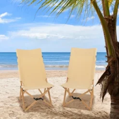 Costway Patio Folding Camping Chair Portable Fishing Bamboo Adjust Backrest W/Carry Bag 17 Costway Patio Folding Camping Chair Portable Fishing Bamboo Adjust Backrest W/Carry Bag -OUTSUNNY Shop GUEST 623d0026 8b0d 4b33 80fe 868d85e99981