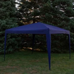 Northlight 10' X 10' Navy Blue Pop-Up Outdoor Canopy Gazebo -OUTSUNNY Shop GUEST 62cef18d 40ee 495a bc97 111c7491d991