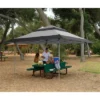Z-Shade 13 X 13 Foot Adjustable Height Instant Gazebo Outdoor Canopy Patio Shelter Tent With Stakes, Steel Frame, And Storage Carry Bag, Gray -OUTSUNNY Shop GUEST 6439f186 861e 4819 a0e0 34e34ed9d213