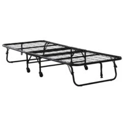 Twin 4" Mattress With Folding Metal Guest Bed Black - Room & Joy 11 Twin 4" Mattress With Folding Metal Guest Bed Black - Room & Joy -OUTSUNNY Shop GUEST 64b1c750 c351 4d8c 8732 ee34147bcfff