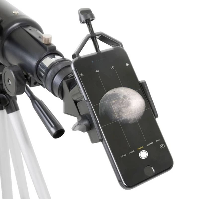 Celestron Travel Scope 50 Portable Telescope With Basic Smartphone Adapter - Black 12 Celestron Travel Scope 50 Portable Telescope With Basic Smartphone Adapter - Black - Image 10