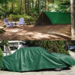 Moose Supply Heavy Duty Waterproof Poly Tarp Covers, Green/Brown, 12 Mil 28 Moose Supply Heavy Duty Waterproof Poly Tarp Covers, Green/Brown, 12 Mil -OUTSUNNY Shop GUEST 67941ffc 2456 4009 8df8 88c11197dc70