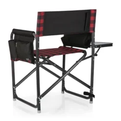 Picnic Time Outdoor Directors Chair - Red/Black -OUTSUNNY Shop GUEST 67969105 e305 496b 97e5 54563da1e281