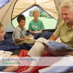 Leisure Sports Roll-Up Camping Mat With Carry Strap - Adult Single Thick Foam Waterproof Mat - Black -OUTSUNNY Shop GUEST 6807d61c 87e3 4bc8 bec0 41b233797bf7