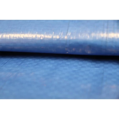 Moose Supply 5 Mil Waterproof Blue Poly Tarp Covers With Grommets 5 Moose Supply 5 Mil Waterproof Blue Poly Tarp Covers With Grommets - Image 3