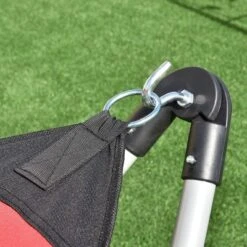 Costway Red Portable Folding Hammock Lounge Camping Bed Steel Frame Stand W/Carry Bag -OUTSUNNY Shop GUEST 6879e726 2f82 4079 a87a aec1119dccca