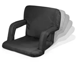 Picnic Time Ventura Stadium Seat - Black -OUTSUNNY Shop GUEST 699201a6 7adb 4454 bdd8 2e85d3dd578d