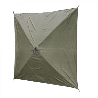 CLAM Quick-Set Escape 12 X 12 Foot Portable Pop-Up Camping Outdoor Gazebo Screen Tent Canopy Shelter And Carry Bag With Wind And Sun Panels Sets, Green 6 CLAM Quick-Set Escape 12 X 12 Foot Portable Pop-Up Camping Outdoor Gazebo Screen Tent Canopy Shelter And Carry Bag With Wind And Sun Panels Sets, Green - Image 4