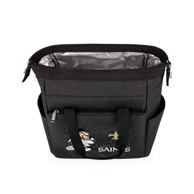 NFL New Orleans Saints Mickey Mouse On The Go Lunch Cooler - Black 3 NFL New Orleans Saints Mickey Mouse On The Go Lunch Cooler - Black