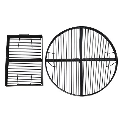 Sunnydaze Decor Sunnydaze Outdoor Camping Or Backyard Steel Adjustable Cooking Grilling Fire Pit BBQ Stake With 2 Swivel Swing Grates 8 Sunnydaze Decor Sunnydaze Outdoor Camping Or Backyard Steel Adjustable Cooking Grilling Fire Pit BBQ Stake With 2 Swivel Swing Grates - Image 6