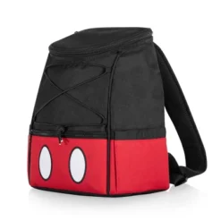 Picnic Time Mickey Mouse Shorts Mickey Shorts PTX 11qt Cooler Backpack - Black/Red