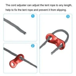 Unique Bargains Tent Rope Nylon Reflective Guyline Cords With Aluminum Cord Adjusters For Camping Hiking -OUTSUNNY Shop GUEST 6ccc020a 3e35 46de 9d17 4180be4e34a7