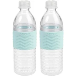 Copco Hydra 2-Pack Water Bottle 16.9 Ounce Non Slip Sleeve BPA Free Tritan Plastic Reusable -OUTSUNNY Shop GUEST 726067ca 42d3 443f 9626 e35d95764341