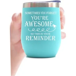 Meant2tobe 12 Oz Inspirational Gifts For Women, Blue -OUTSUNNY Shop GUEST 7735c548 774e 4d4e a6e7 df7579e6ee24