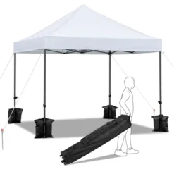 Yaheetech Pop-up Waterproof Canopy 10'x10' 22 Yaheetech Pop-up Waterproof Canopy 10'x10' -OUTSUNNY Shop GUEST 79626a7b b302 4d26 b453 575e6507c803