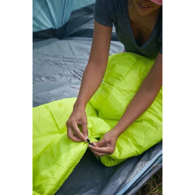 Coleman Kompact 40 Degree Sleeping Bag - Lime Green 9 Coleman Kompact 40 Degree Sleeping Bag - Lime Green - Image 7