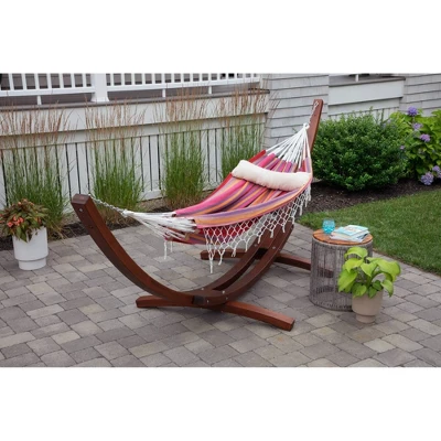 Hammock In A Bag Striped - Pink - Sol Living 3 Hammock In A Bag Striped - Pink - Sol Living