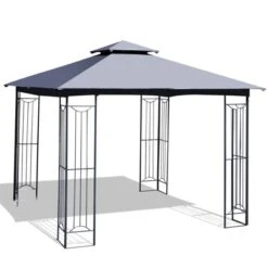 Tangkula 2-Tiers 10'x10' Outdoor Canopy Gazebo Heavy-Duty Steel Frame Party Patio Large Canopy L-Shaped Gazebo Beige/Grey 17 Tangkula 2-Tiers 10'x10' Outdoor Canopy Gazebo Heavy-Duty Steel Frame Party Patio Large Canopy L-Shaped Gazebo Beige/Grey -OUTSUNNY Shop GUEST 7e396e01 14b4 43ba 8b4a 3403f2167264